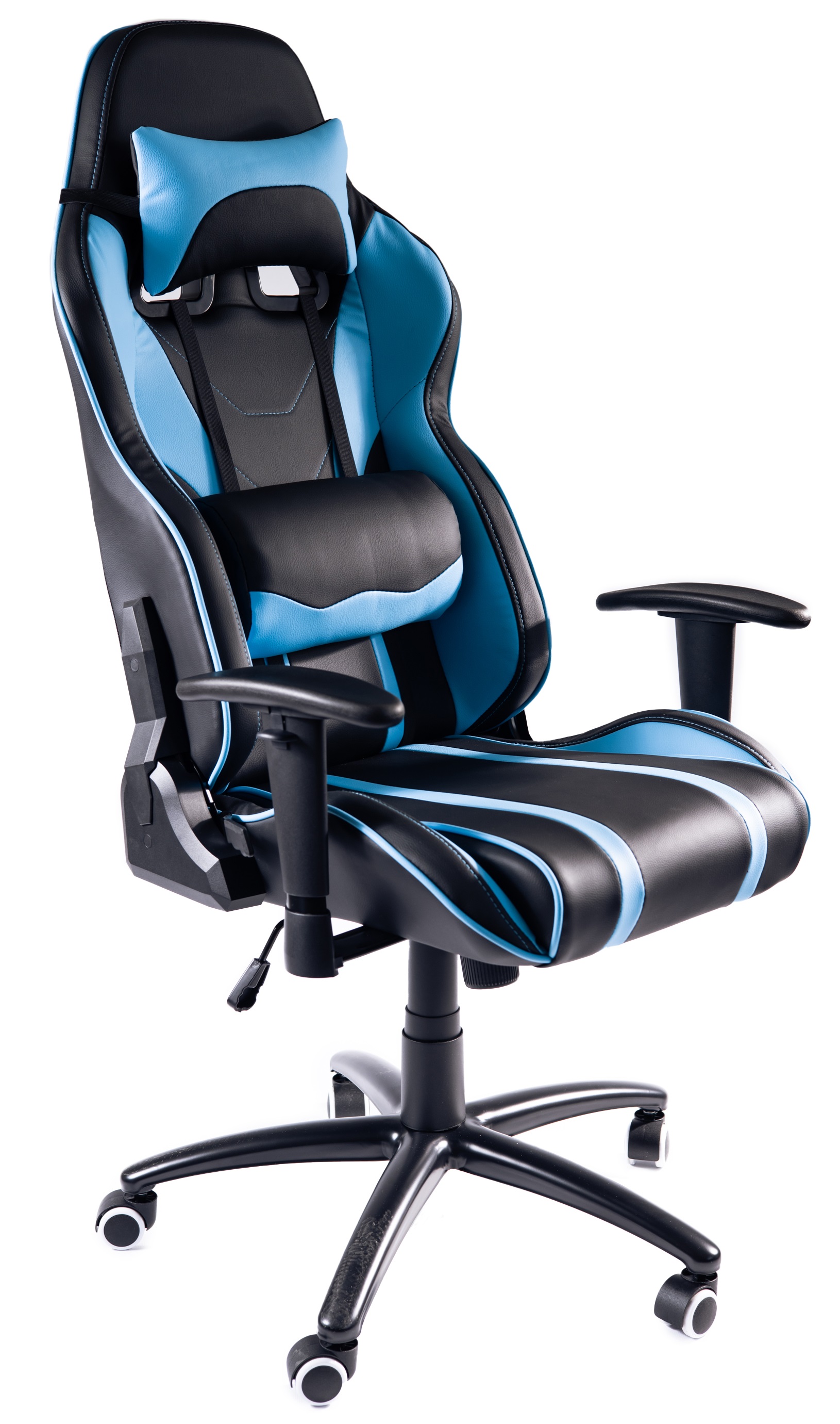 Cтілець офісний Neon, чорно-синій RT-6016